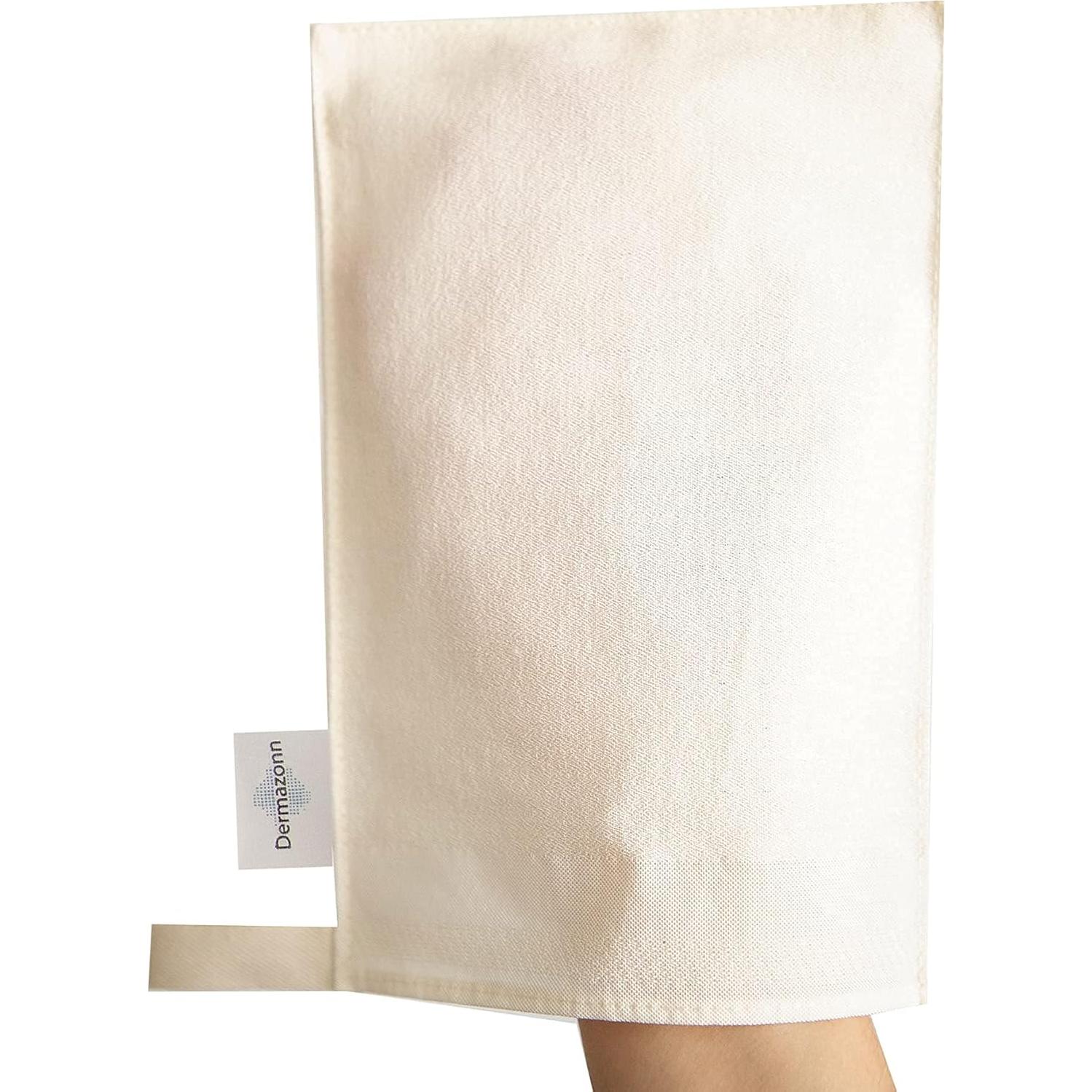 Mitón Exfoliante Profundo Dermazonn - 100% Seda de Flosh