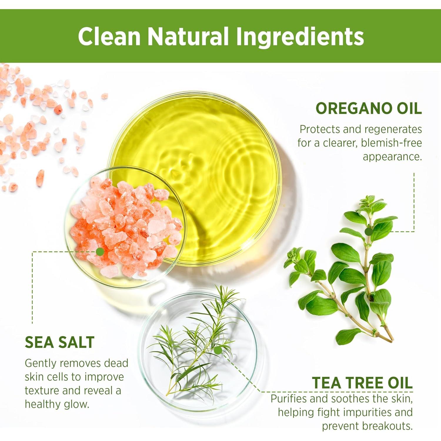 Exfoliante Corporal RoyceDerm con Aceite de Árbol de Té - 340g