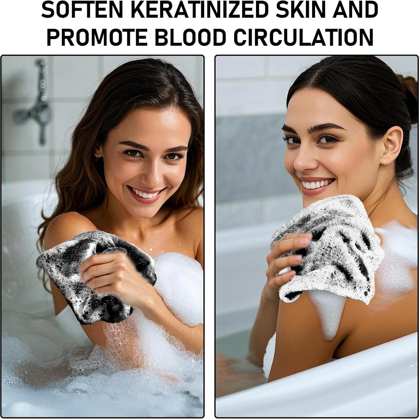 Juego de 5 Paños Exfoliantes SpiralScgv para Cara y Cuerpo