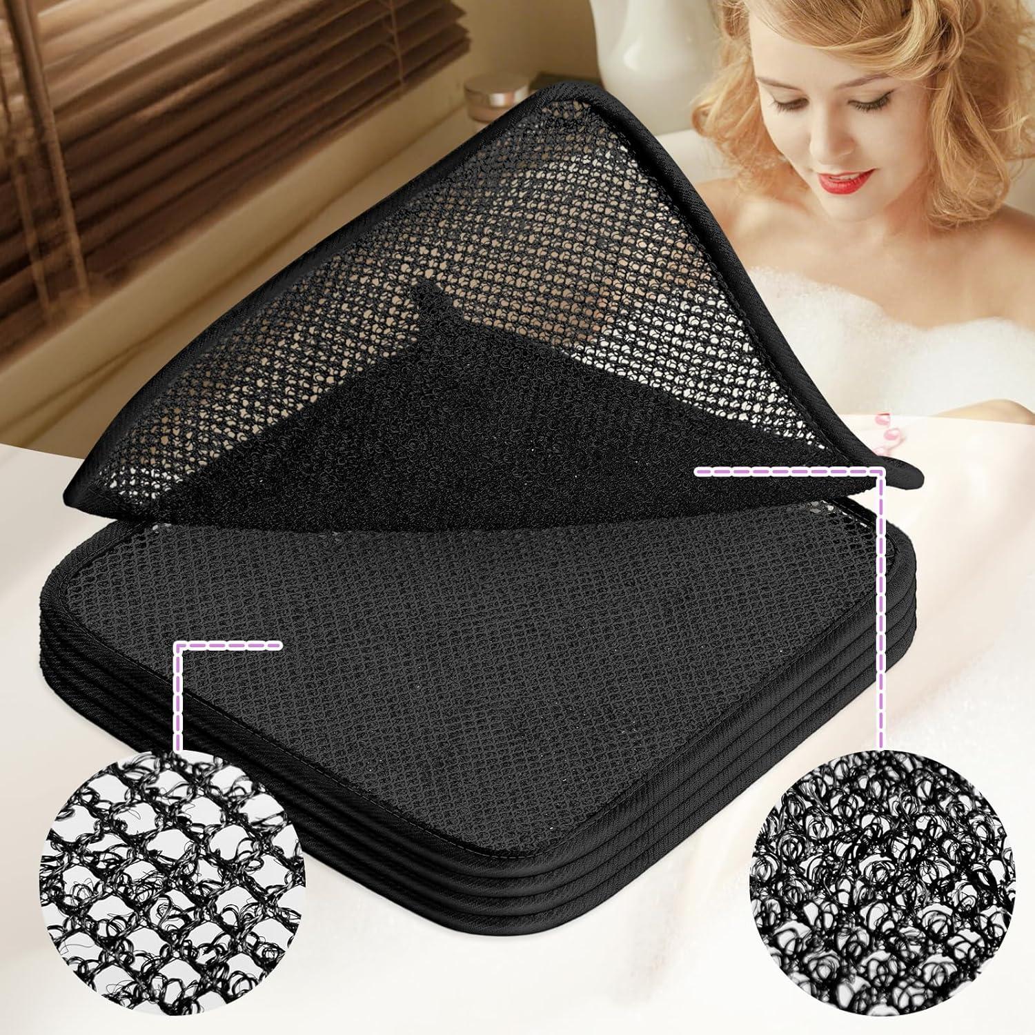 Juego de 5 Paños Exfoliantes SpiralScgv para Cara y Cuerpo