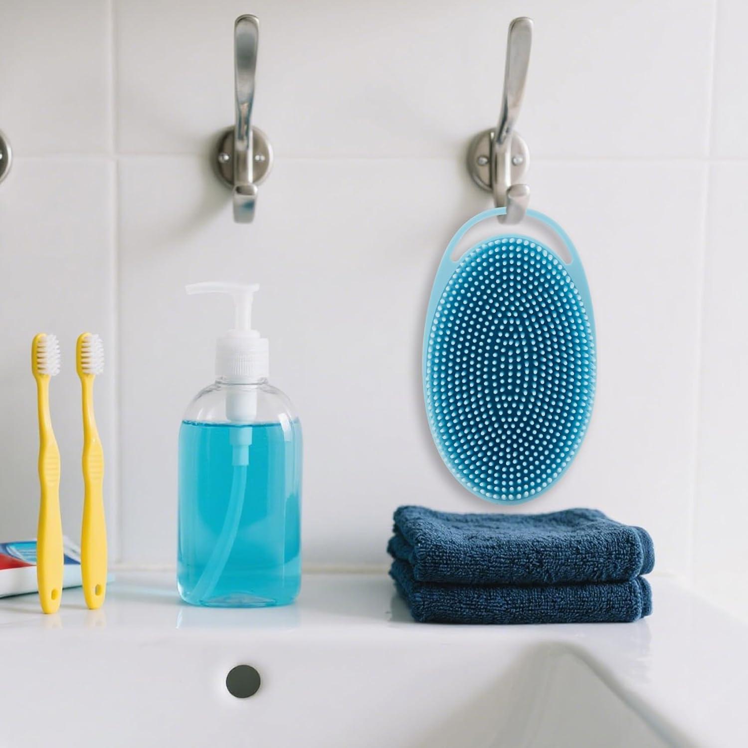 Cepillo de Cuerpo de Silicona iDTogAoE 3PCS Exfoliante y Masaje