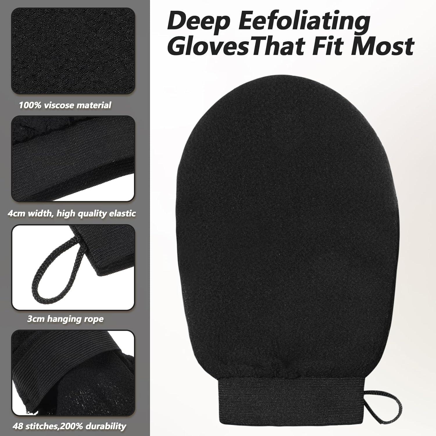 Guantes Exfoliantes Coreanos Thinp 2PCS para Piel Suave