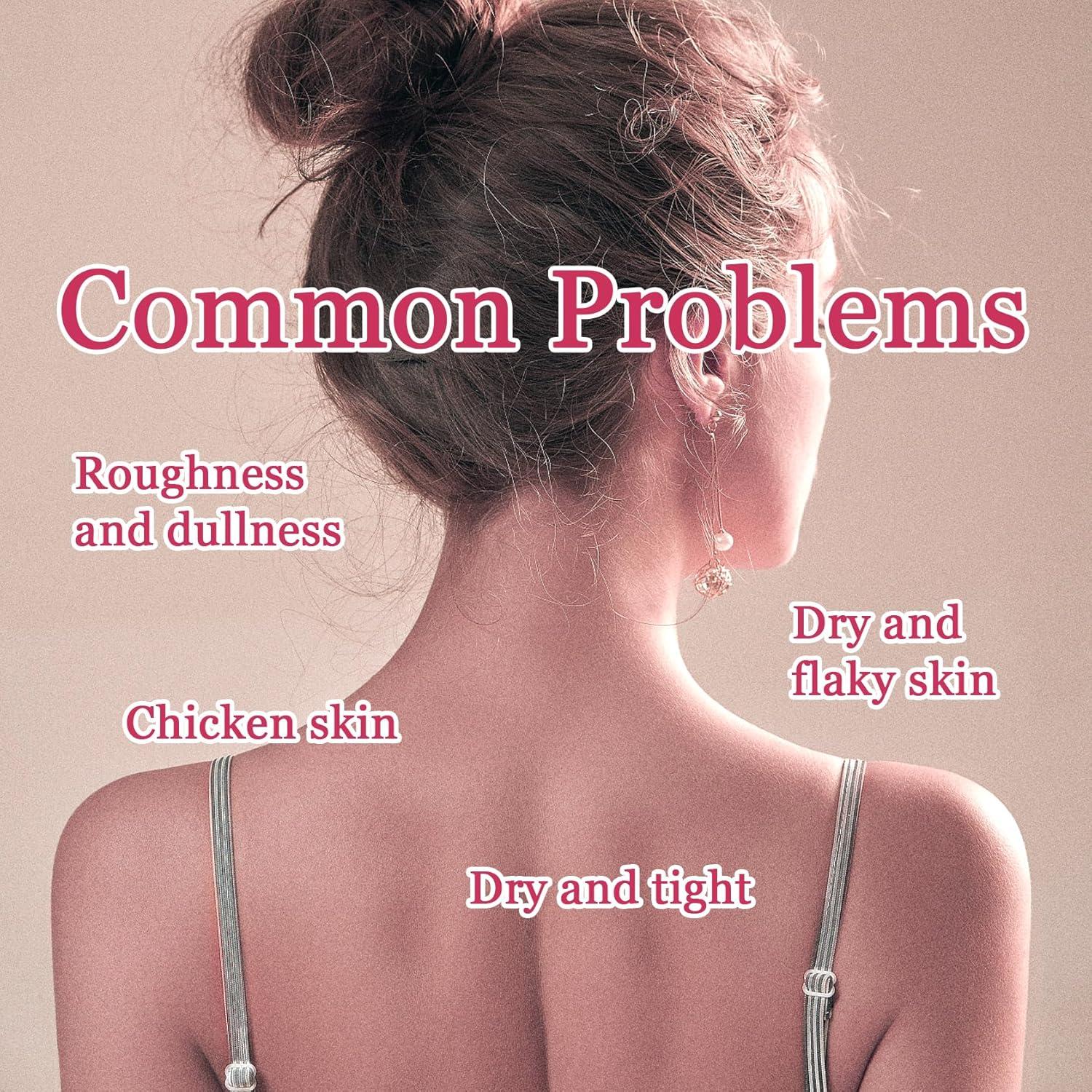 Exfoliante Corporal de Rosa XMXueMei 350 g Hidratante y Suave