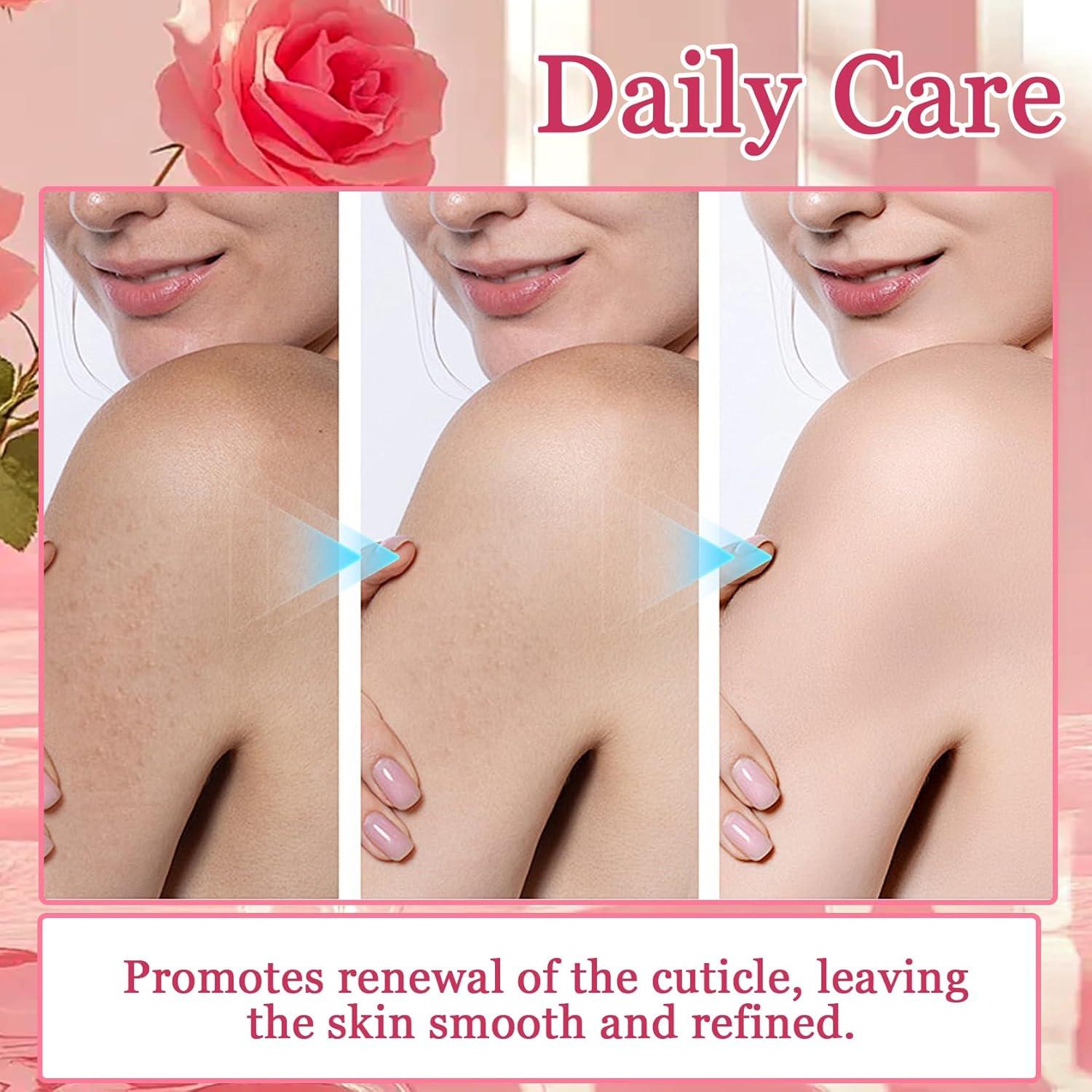 Exfoliante Corporal de Rosa XMXueMei 350 g Hidratante y Suave