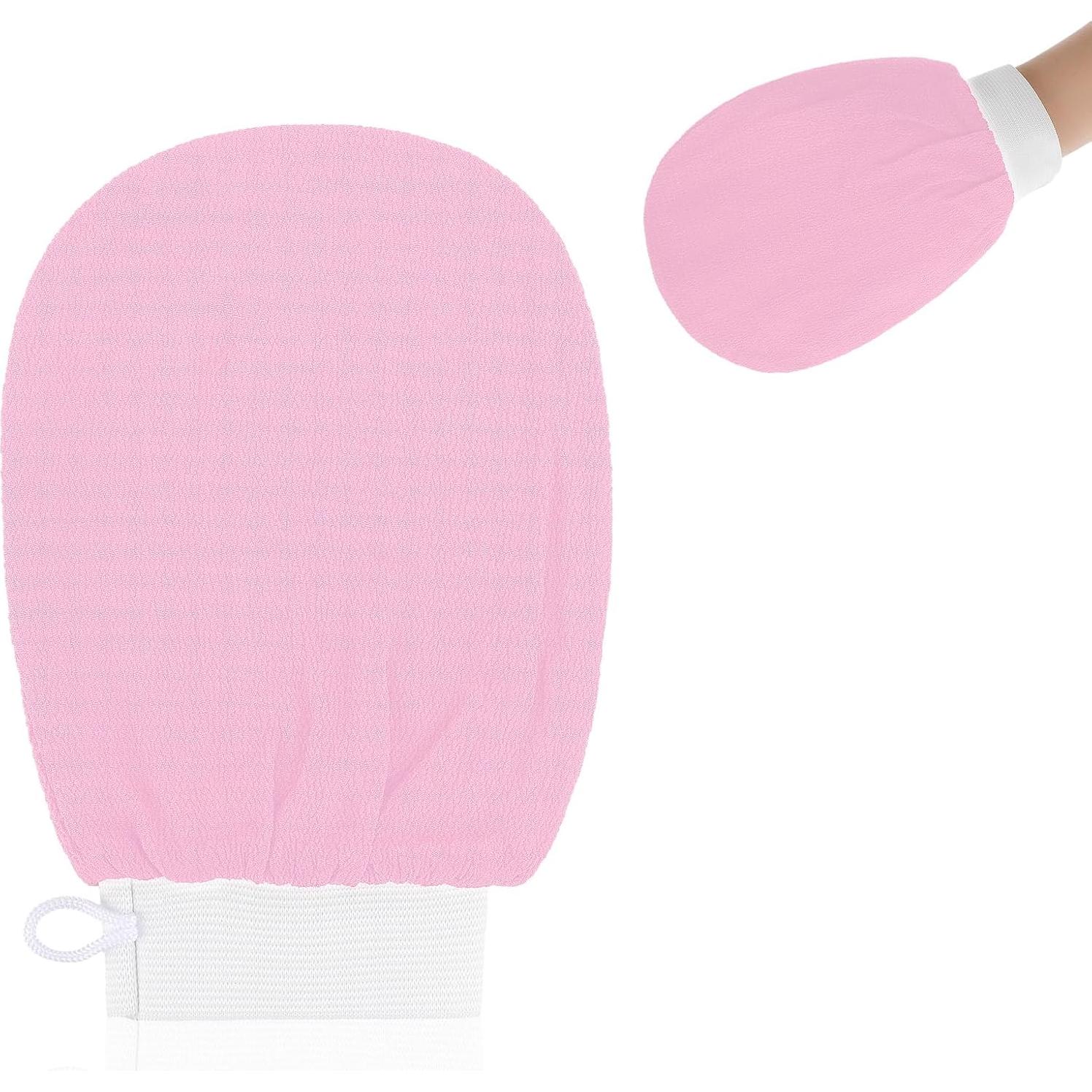 Guante Exfoliante Corporal WY LIGHTING Rosa 20x15 cm