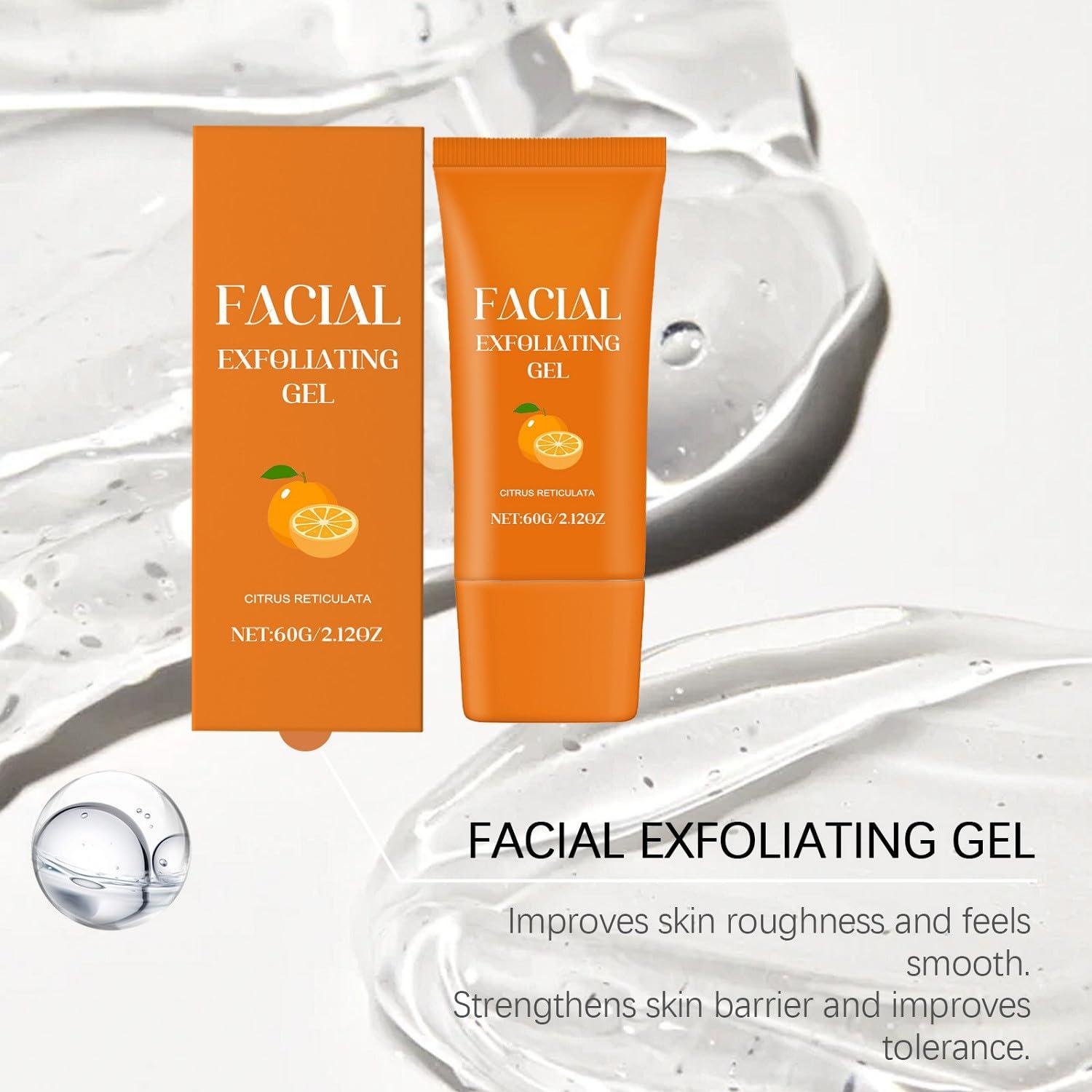 Gel Exfoliante Facial YG LianKai 2Pcs 60g Hidratante Naranja