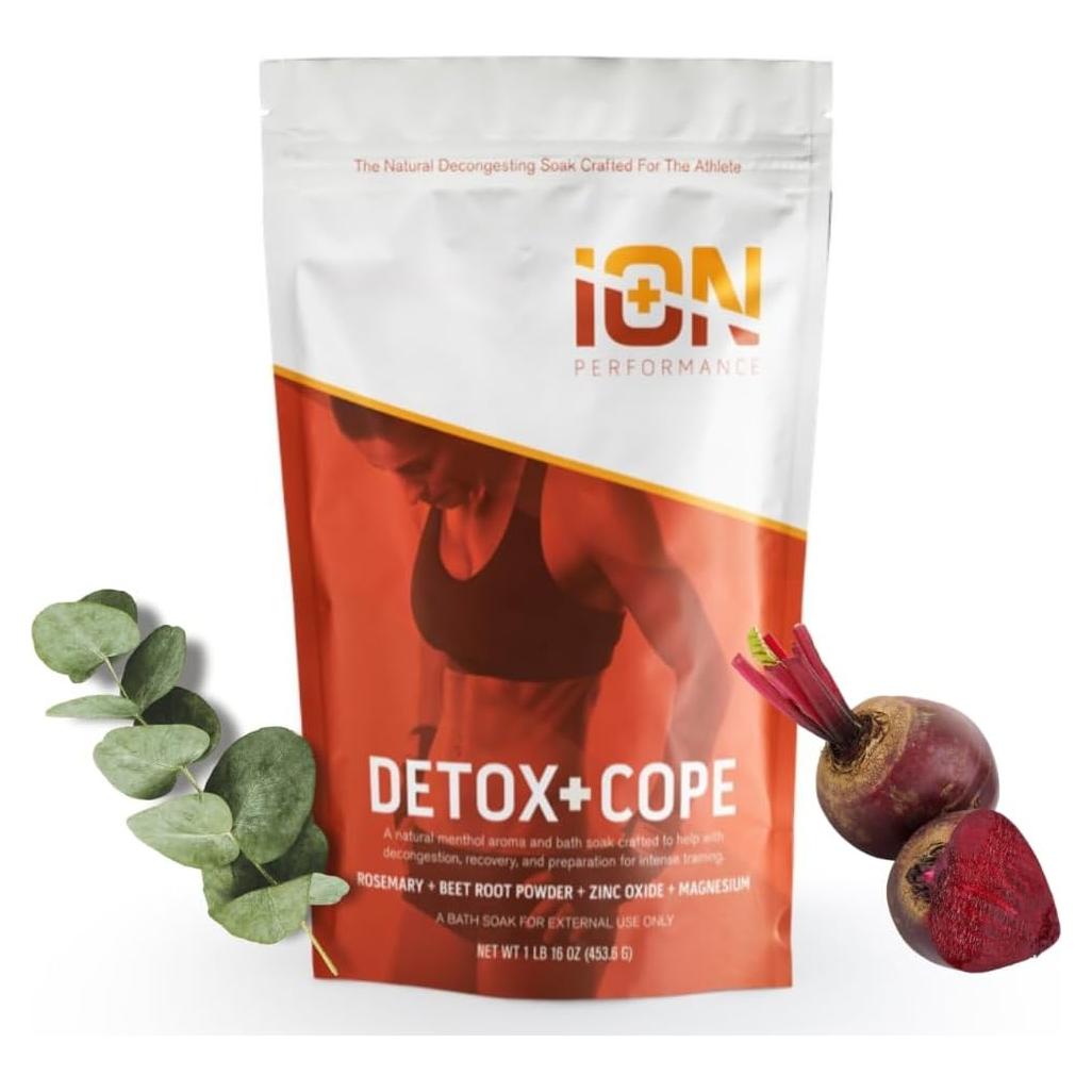 Baño Detox iON Performance 453.6 g | Zinc, Magnesio, Aceite de Coco