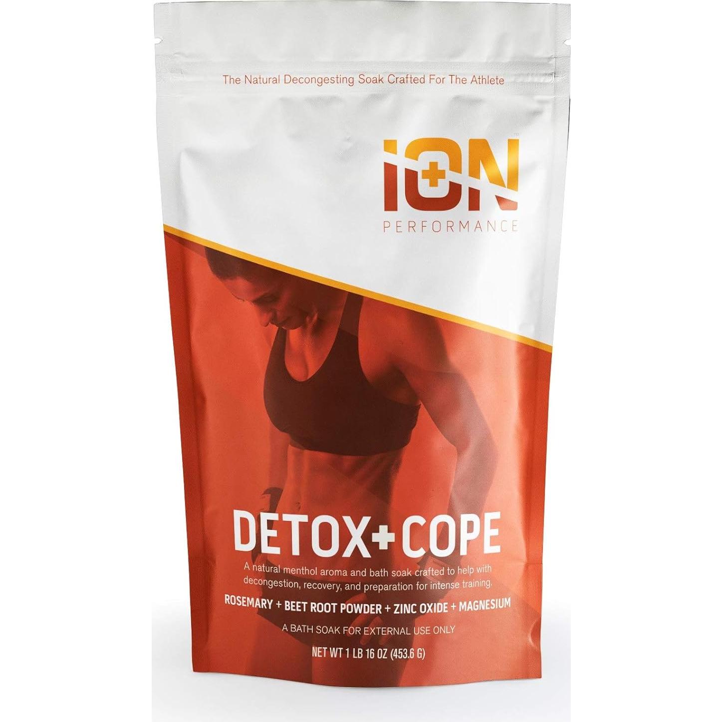 Baño Detox iON Performance 453.6 g | Zinc, Magnesio, Aceite de Coco