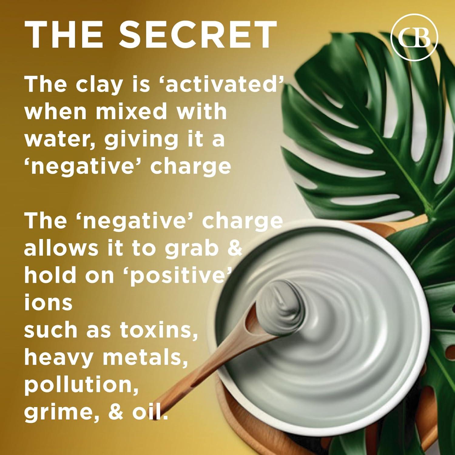 Mascarilla Facial de Arcilla Bentonita de Calcio 100g - Cuidado de Piel