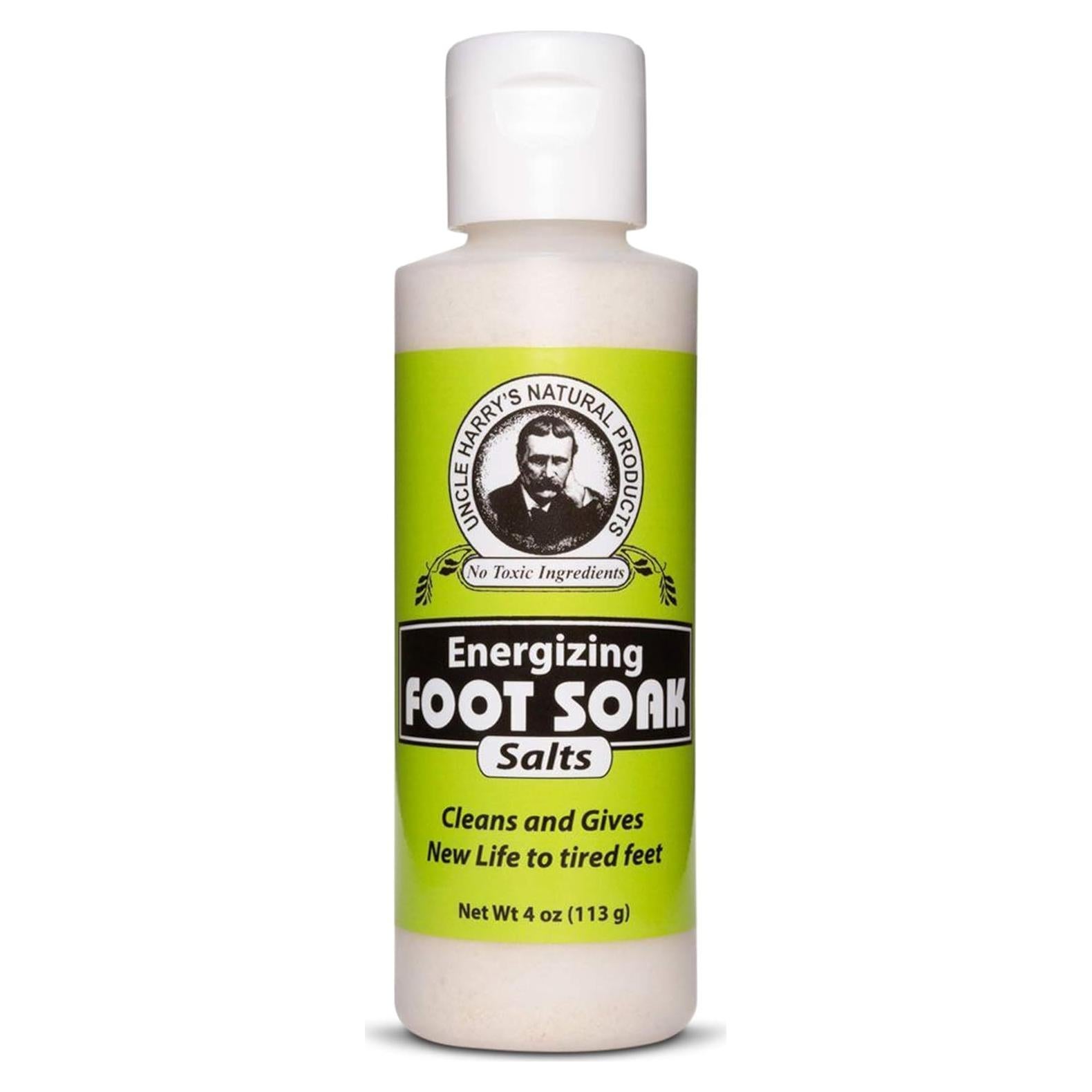 Sales de Baño para Pies Uncle Harry 113 g - Eucalipto y Menta