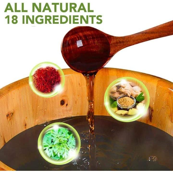 Perlas de Remojo Herbal para Pies iYanoc - 20 Pcs Orgánicas