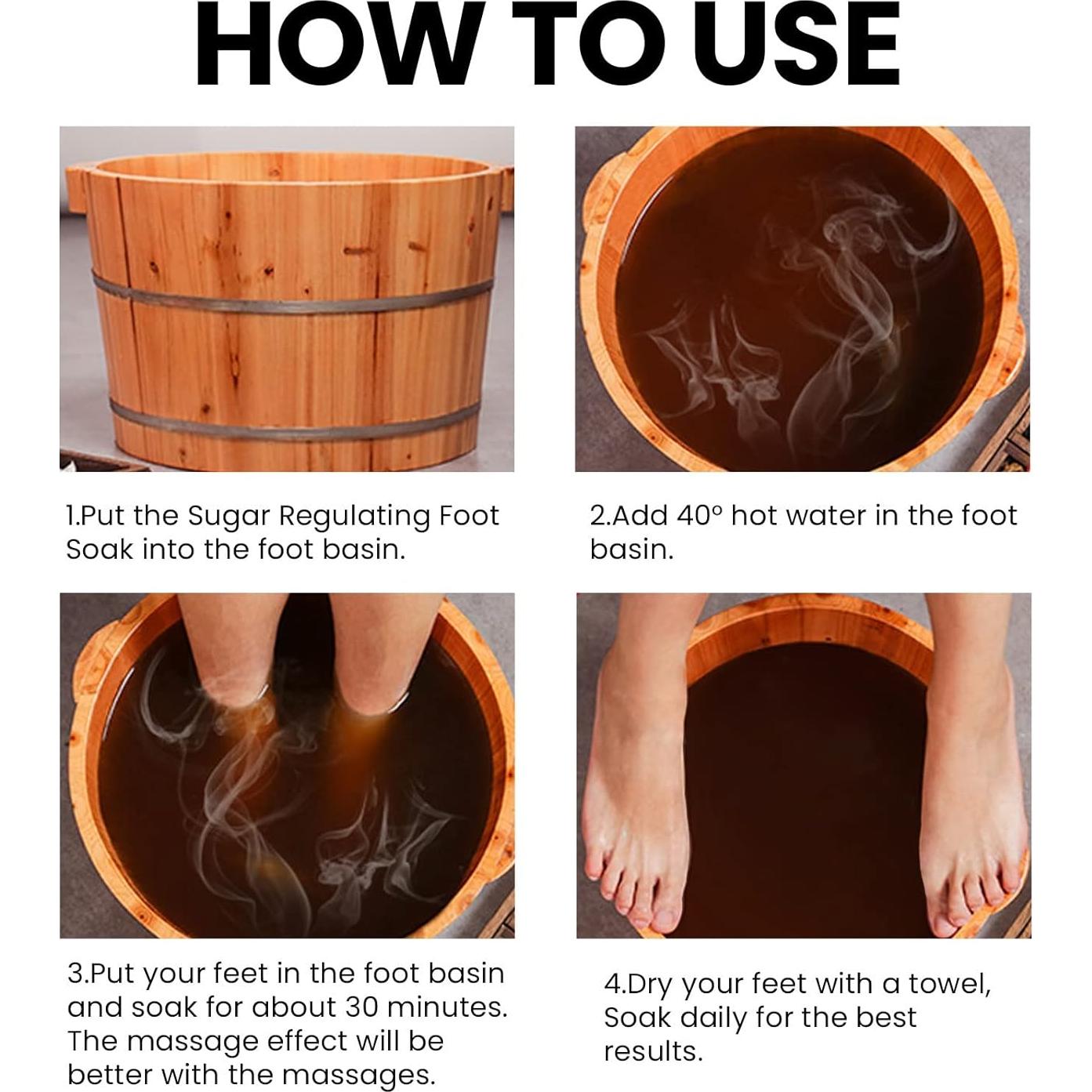 Perlas de Remojo Herbal para Pies iYanoc - 20 Pcs Orgánicas