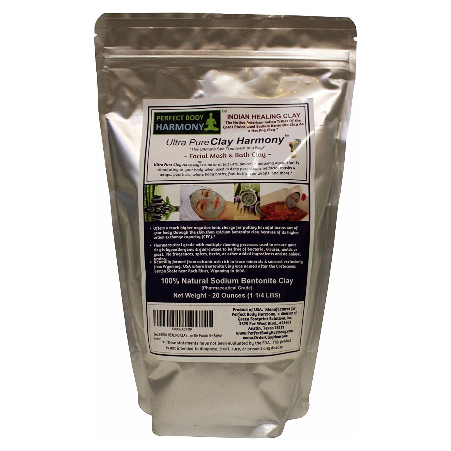 Polvo de Arcilla Bentonita de Sodio Ultra Fino 0.57 kg