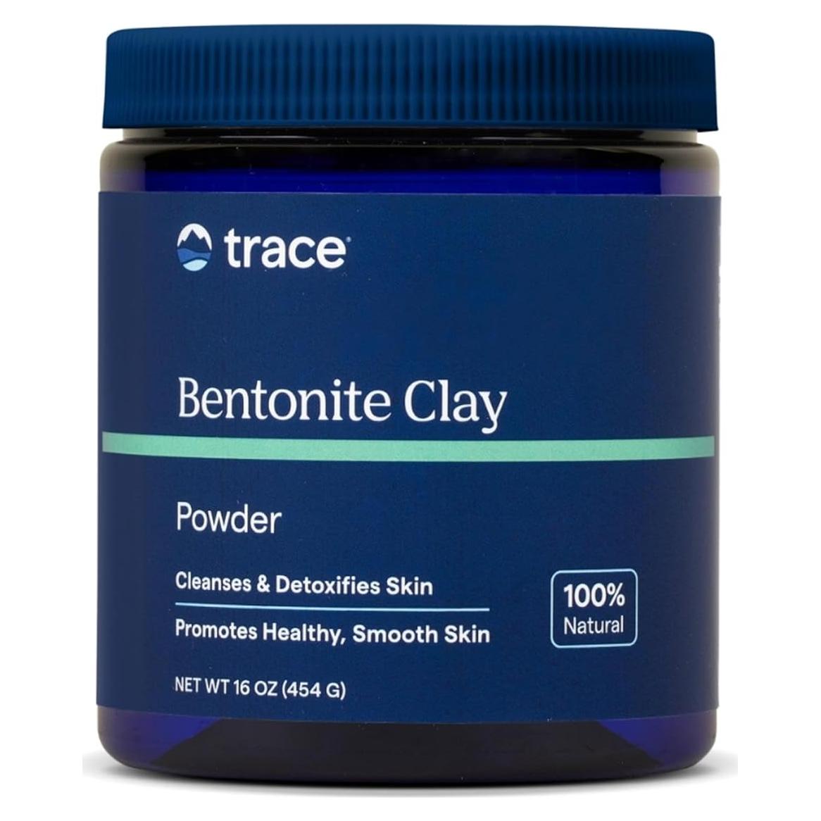 Mascarilla Facial de Arcilla Bentonita Minerales Traza 453g