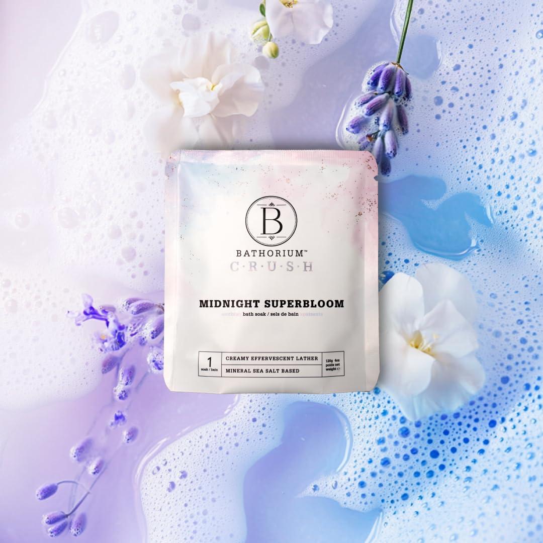 Set de 8 Sales de Baño Bathorium Crush 113g - Regalo de Lujo