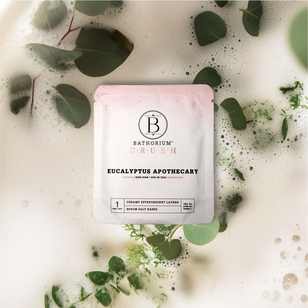 Set de 8 Sales de Baño Bathorium Crush 113g - Regalo de Lujo