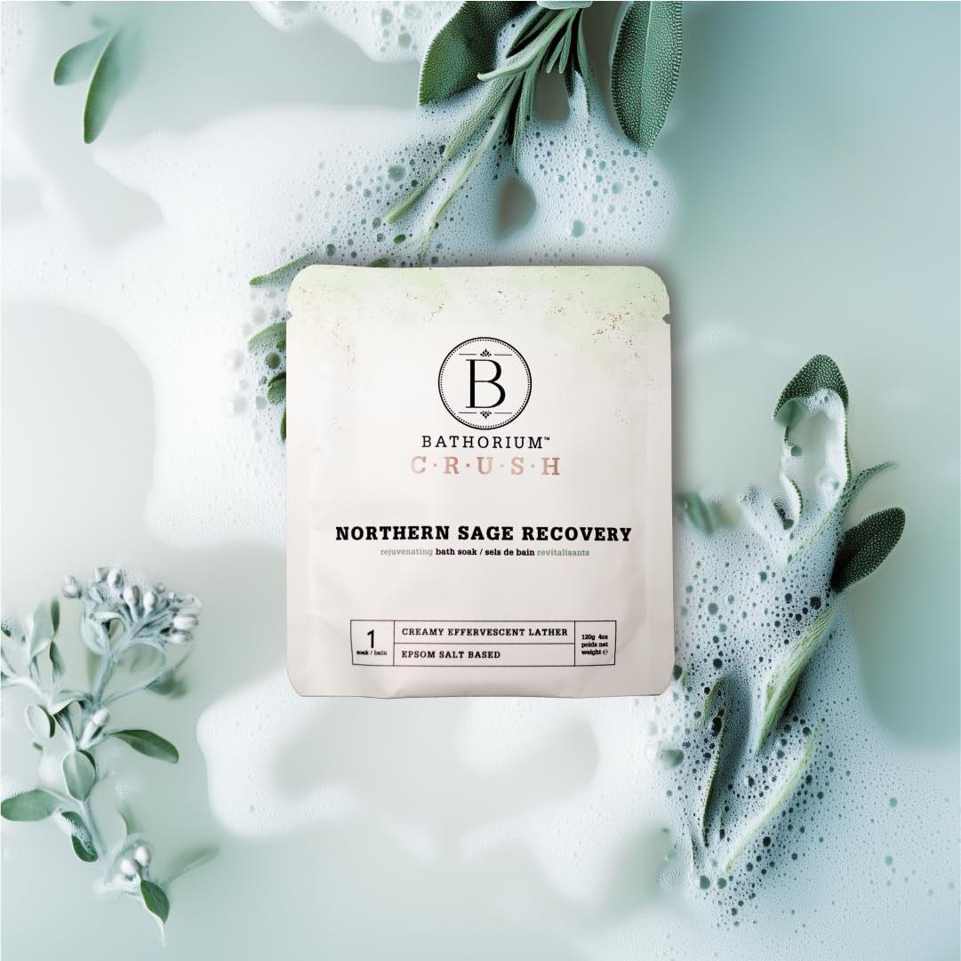 Set de 8 Sales de Baño Bathorium Crush 113g - Regalo de Lujo