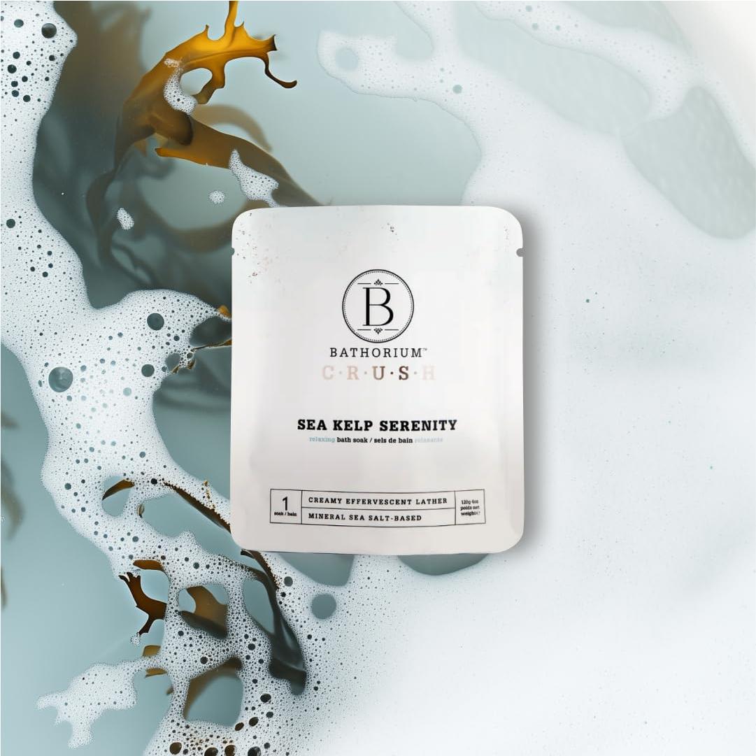 Set de 8 Sales de Baño Bathorium Crush 113g - Regalo de Lujo