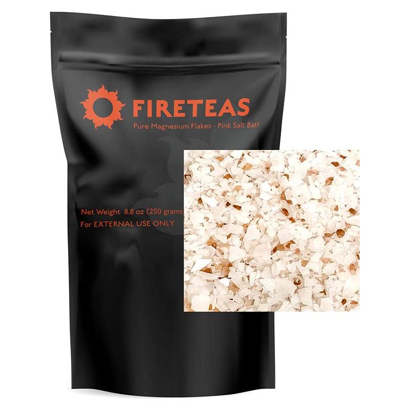 Copos de Magnesio Puro FIRE TEAS con Sal del Himalaya 255g