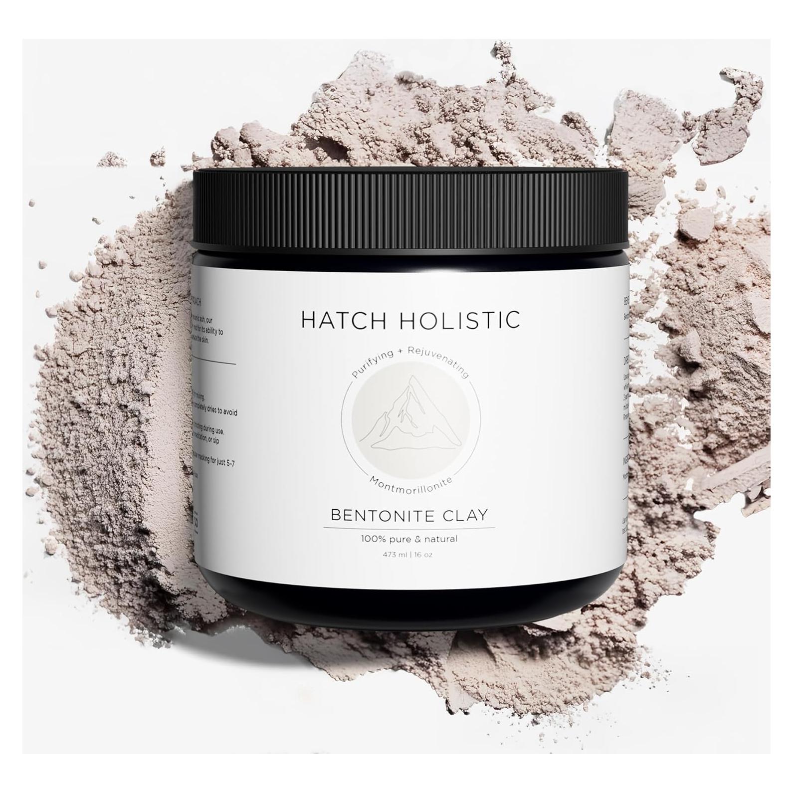 Arcilla Bentonita Orgánica 454 g - Máscara Desintoxicante Rica en Minerales