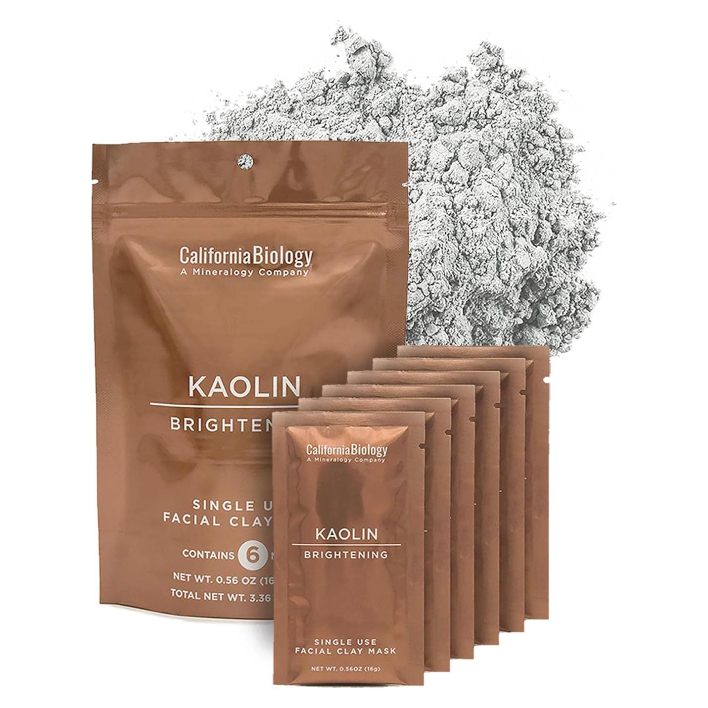 Arcilla Sanadora Caolín California Biología - 6 Sachets 95g