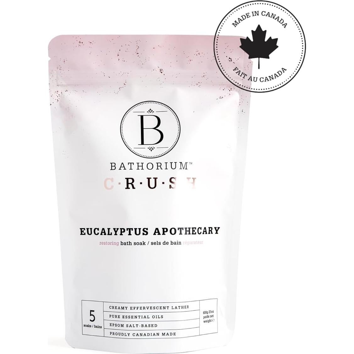 Baño de Eucalipto Bathorium 595g - Recuperación Muscular