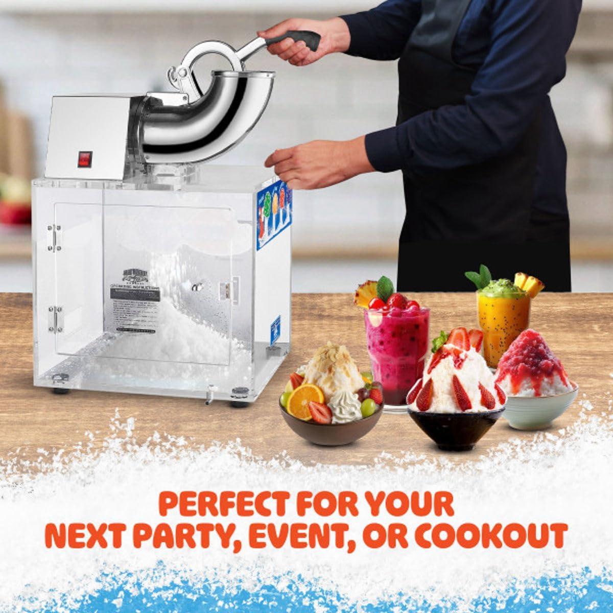 Máquina de Nieve Great Northern Polar Blast 227 kg/h Acrílico