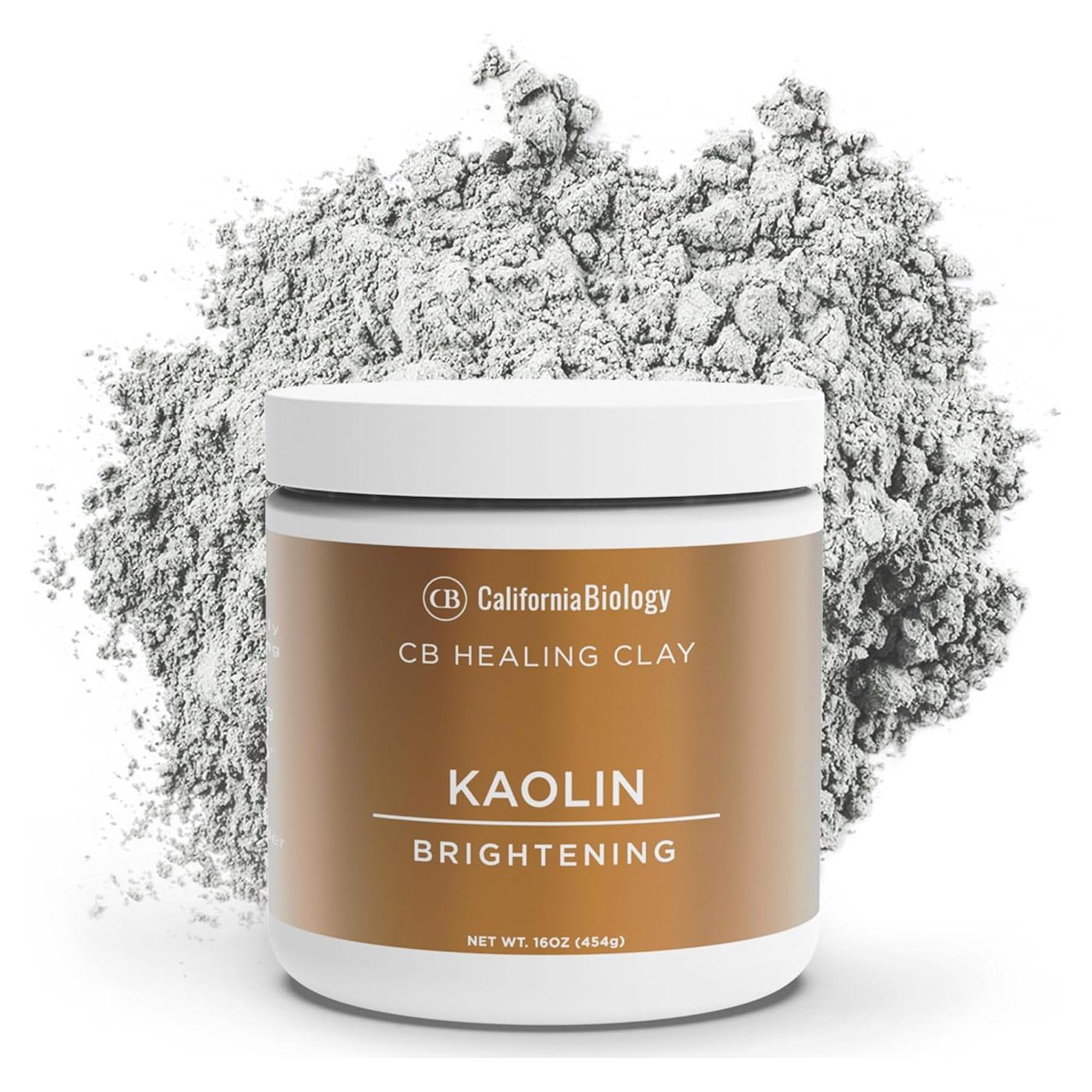 Arcilla Kaolin 100% Natural California BIOLOGY 453g - Piel Sensible