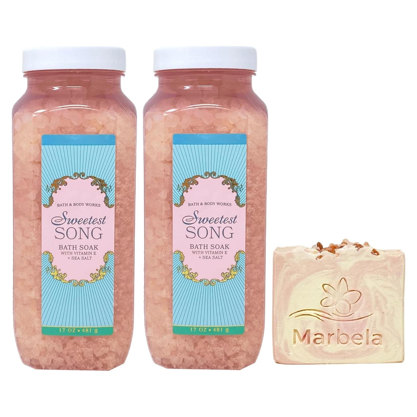 Baños de Remojo con Jabón de Sal del Himalaya 2x481g