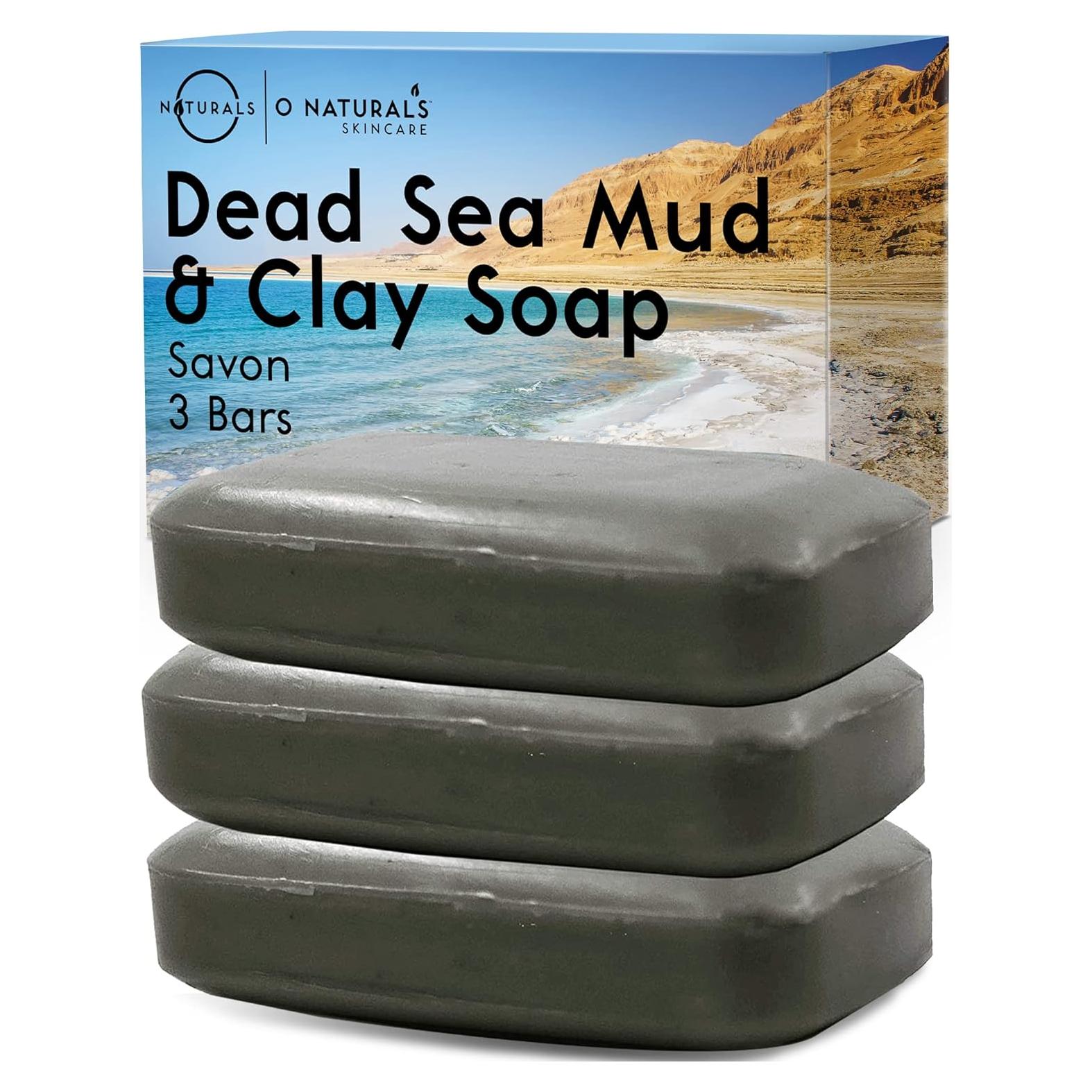Jabón Natural O NATURALS de Barro y Arcilla 3 Piezas 113g