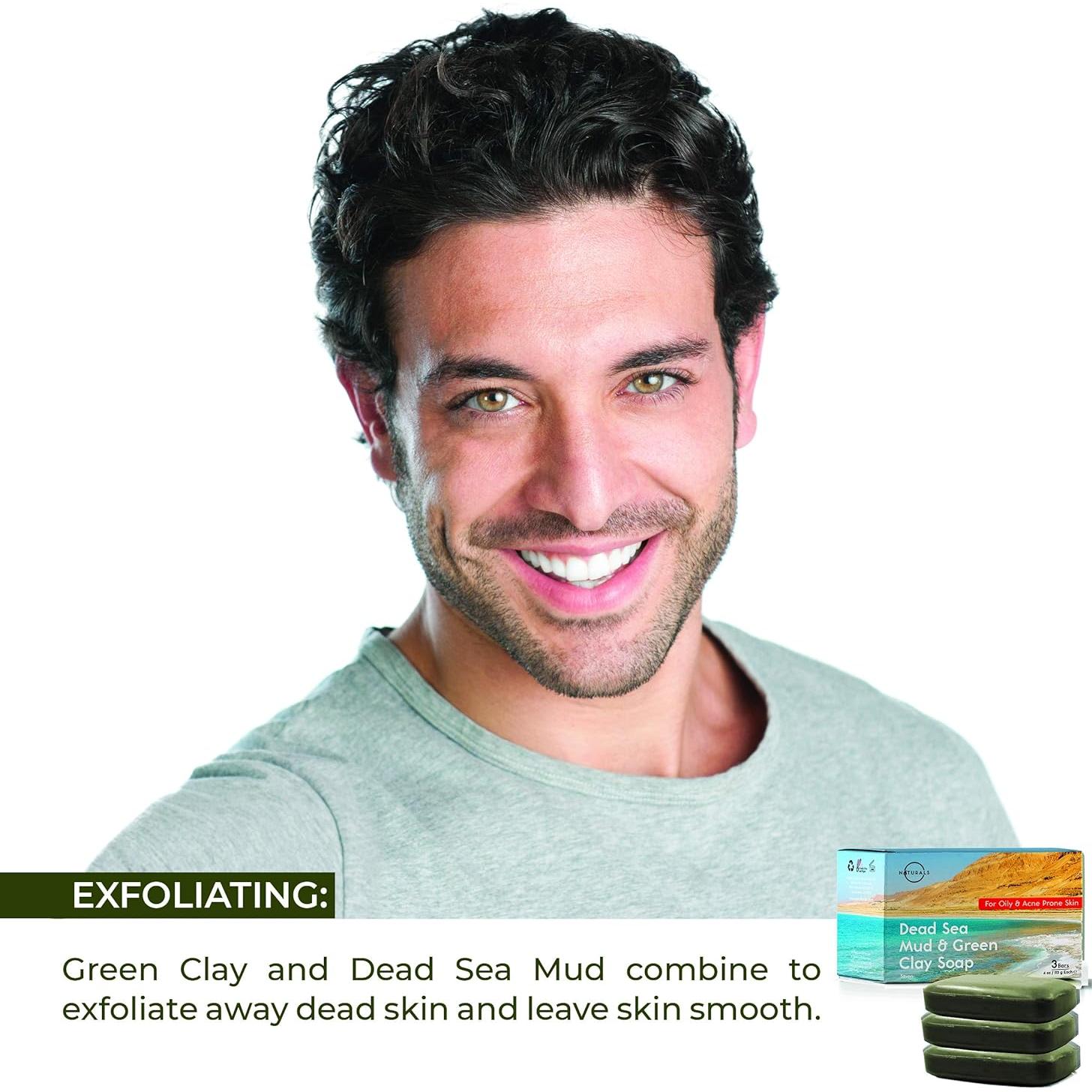 Jabón Natural O NATURALS de Barro y Arcilla 3 Piezas 113g