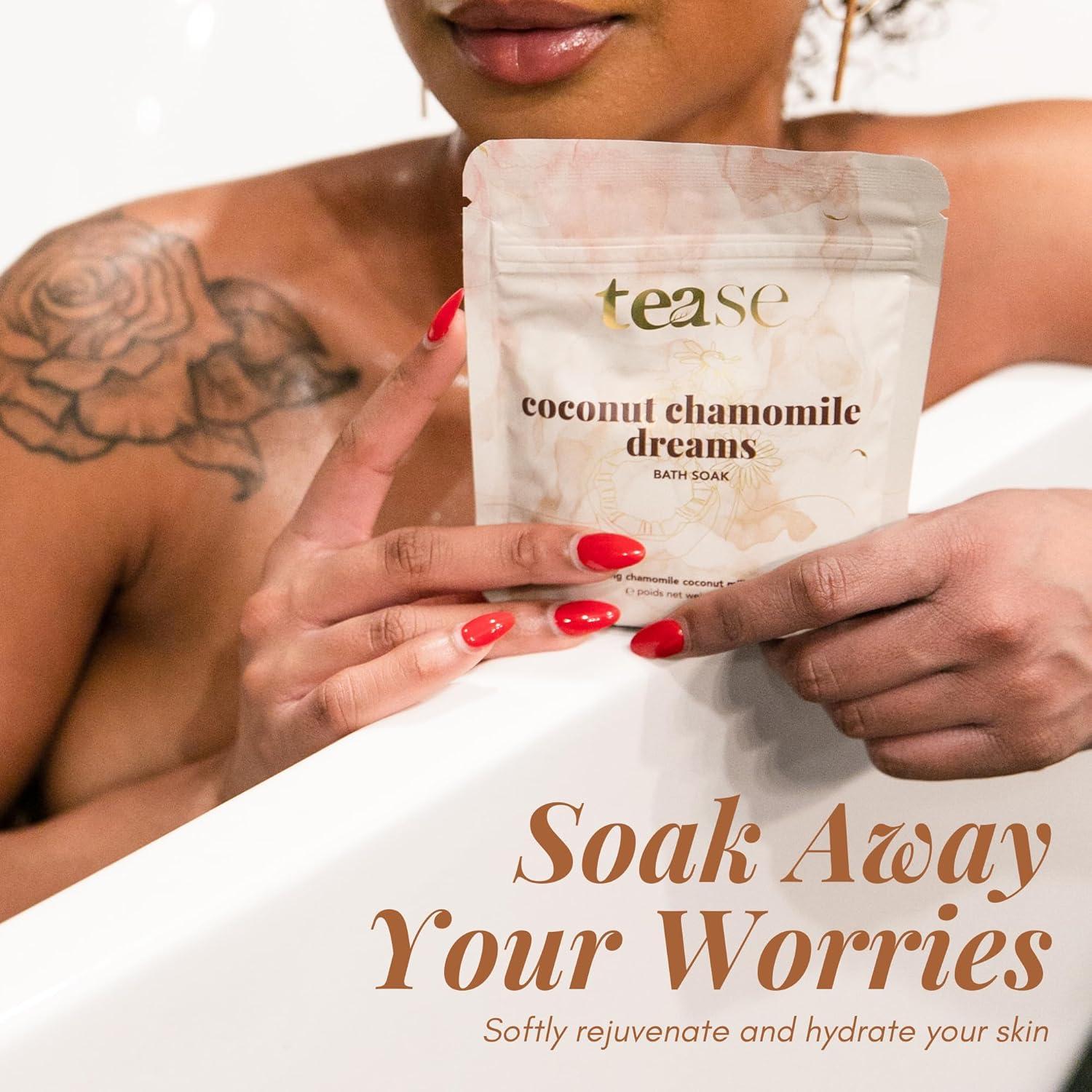 Sal de Baño Tease Tea de Manzanilla y Coco - Hidratante 117g