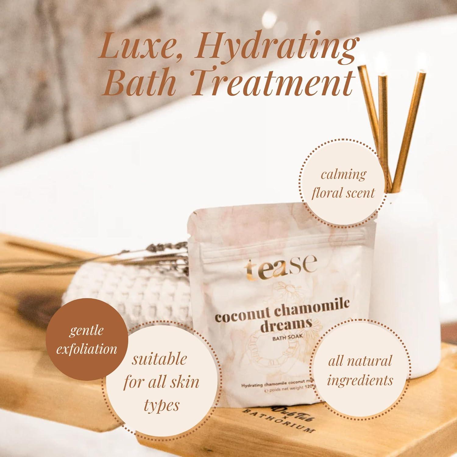 Sal de Baño Tease Tea de Manzanilla y Coco - Hidratante 117g