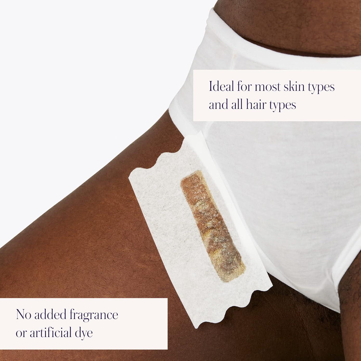 Kit de Cera para Mujeres Flamingo - 48 Tiras y 16 Paños Post-Cera