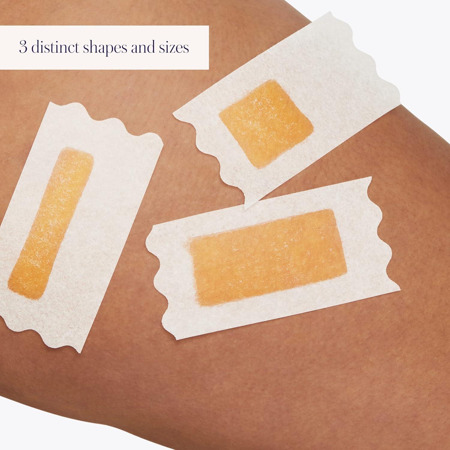 Kit de Cera para Mujeres Flamingo - 48 Tiras y 16 Paños Post-Cera