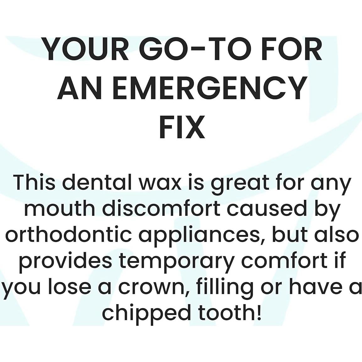 Cera Dental para Frenos Fresh Knight - 50 Tiras Multicolor