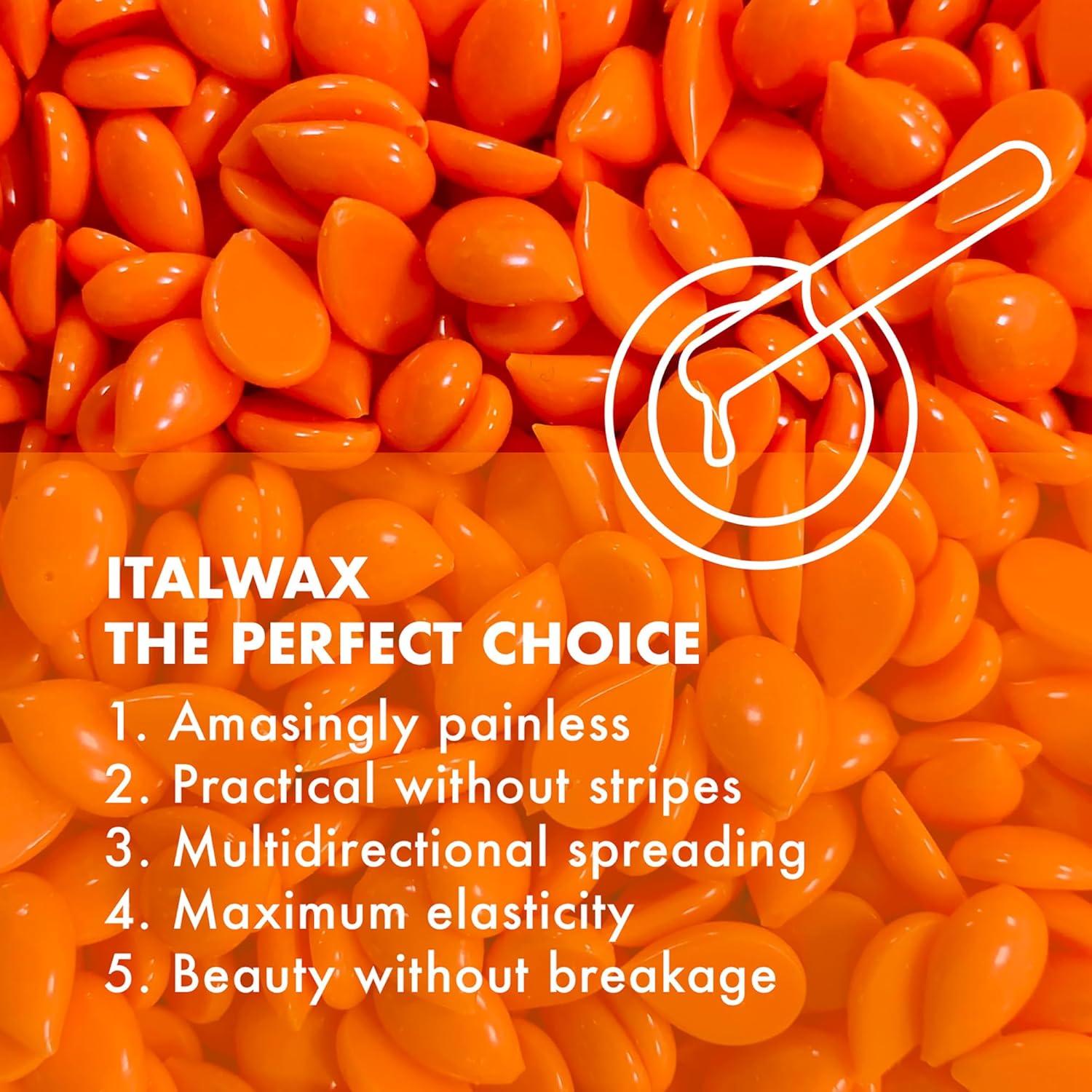 Cera Dura Italwax Top Line Coral 750g - Piel Sensible