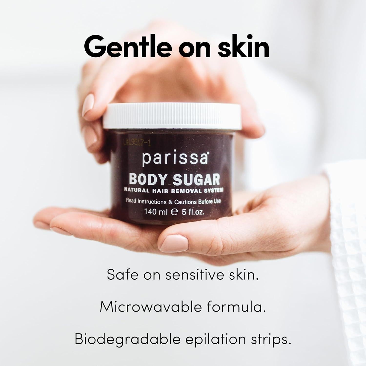 Cera de Azúcar Parissa 140ml - Depilación Suave y Natural