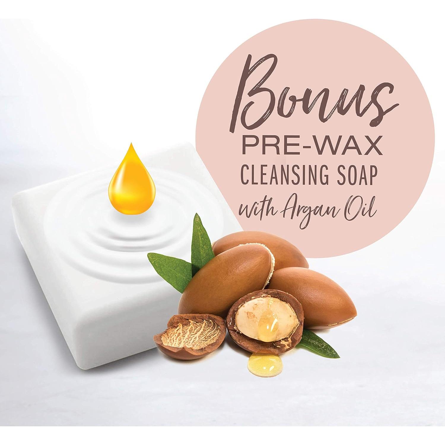 Kit de Cera para Cejas Nad's - Natural - 10 Tiras Reutilizables