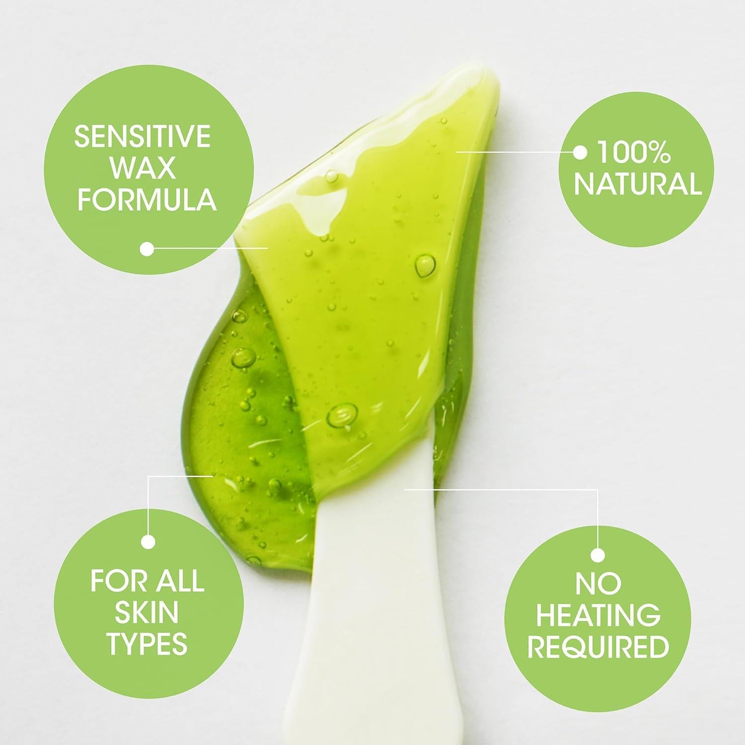 Kit de Cera para Depilación Natural Nad's 170g Sin Calor