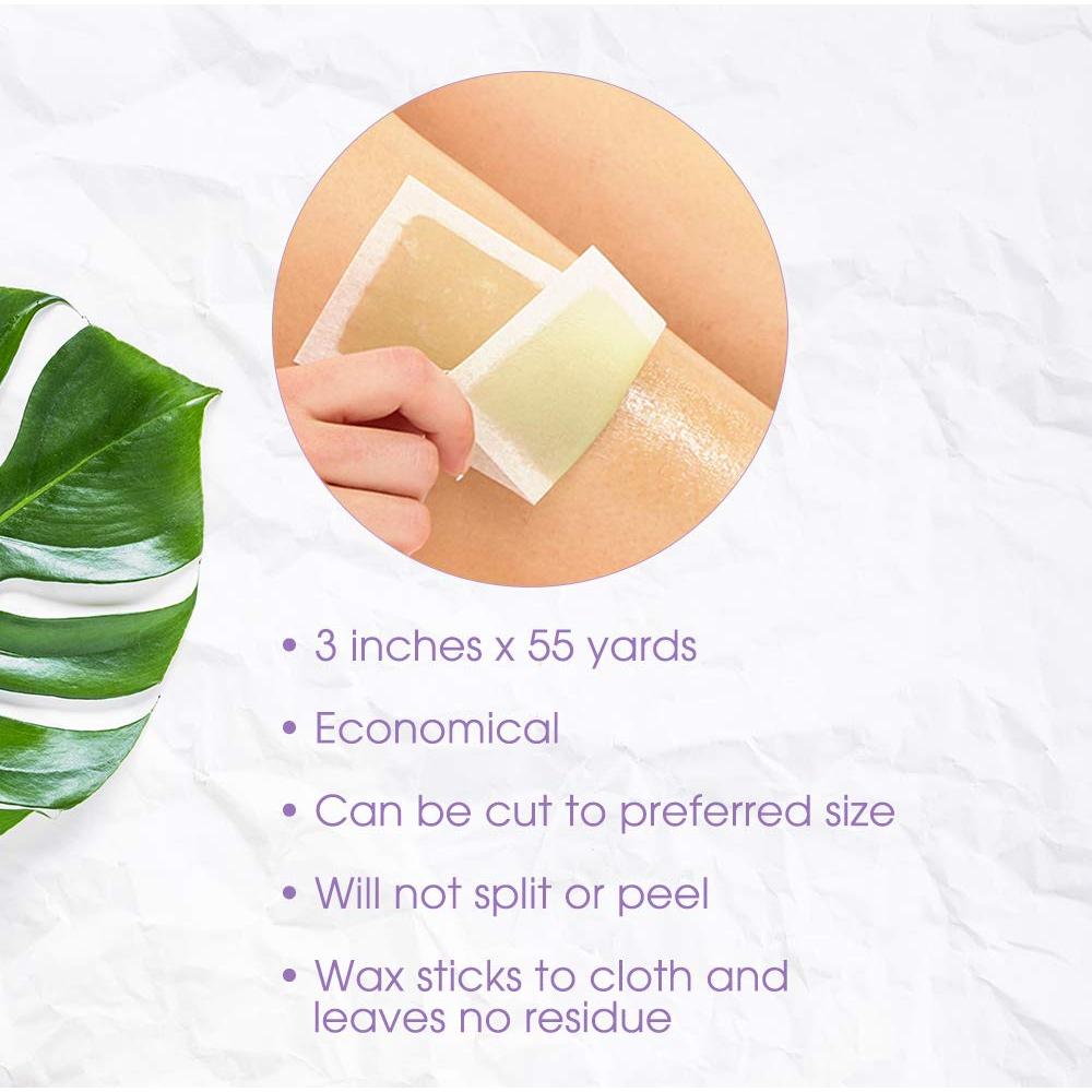 Rollo de Tela de Cera No Tejida Satin Smooth 7.62 cm x 50 m