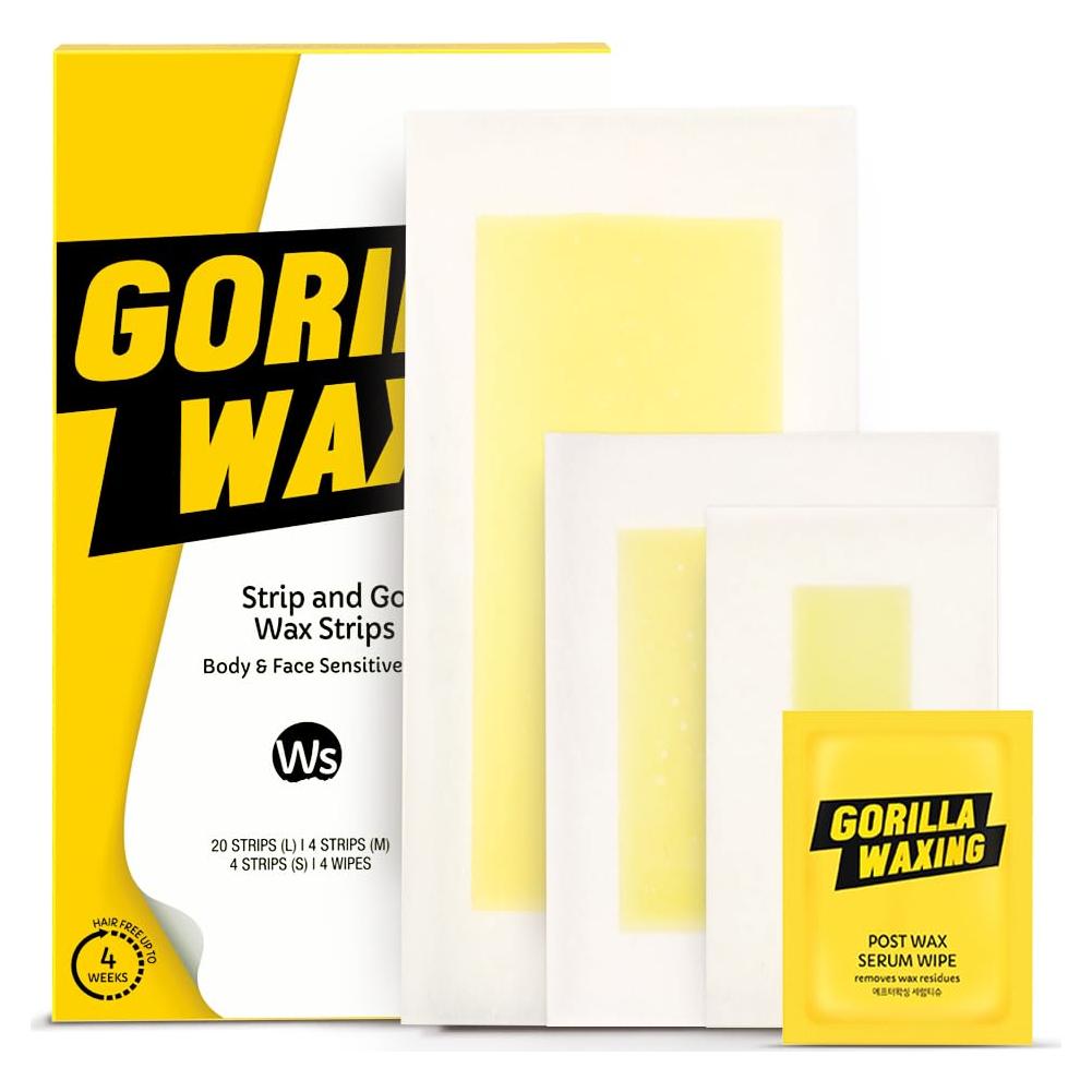 Kit de Ceras para Depilar EBIN KOREA - 28 Ceras + 4 Toallitas