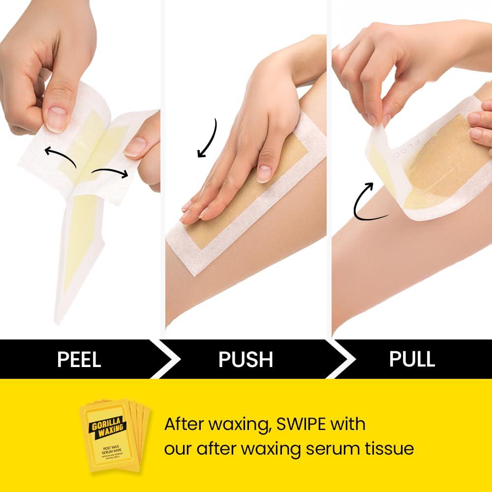 Kit de Ceras para Depilar EBIN KOREA - 28 Ceras + 4 Toallitas
