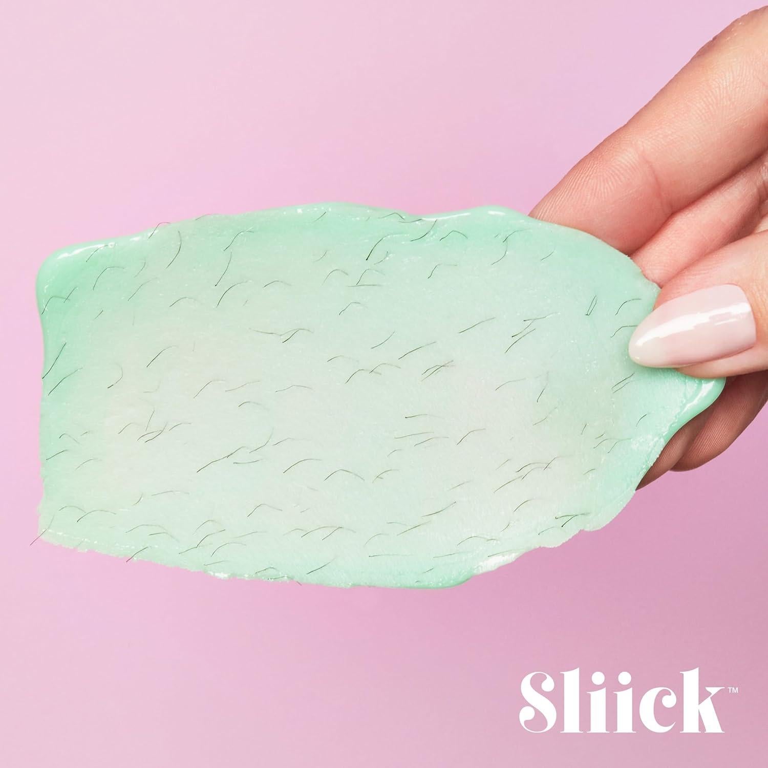 Kit de Cera Dura Sliick para Depilación en Casa - Melón de Coco