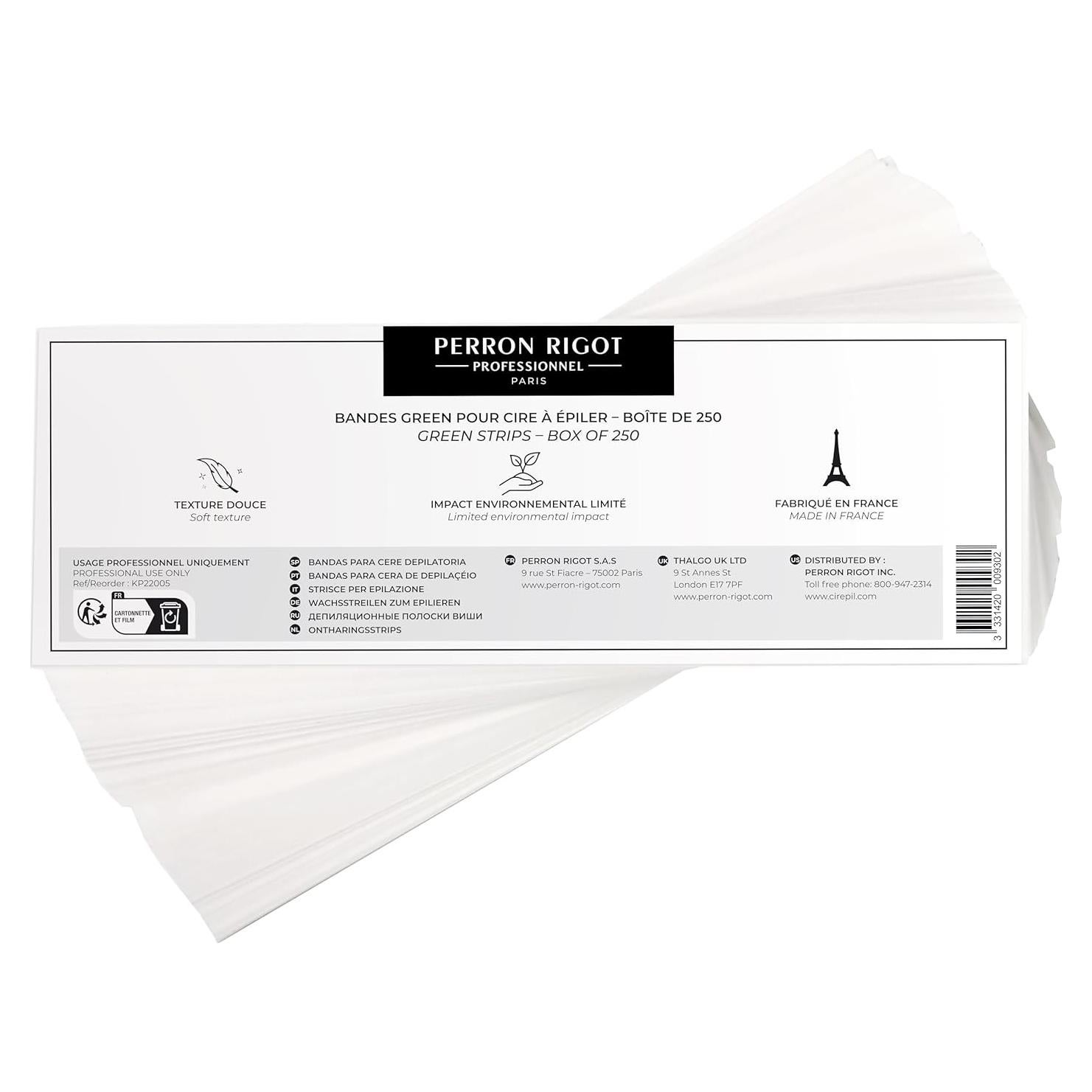 Cirepil Tiras de Cera Orgánica 250 Unidades para Depilación Suave