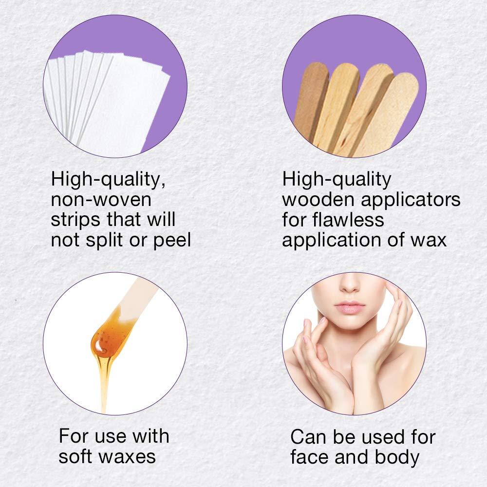 Kit de Depilación Satin Smooth - Tiras No Tejidas y Aplicadores