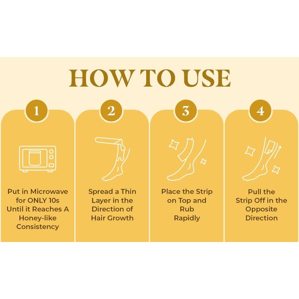 Cera de Azúcar Orgánica MOOM 340 g - Depilación Suave Piel Sensible