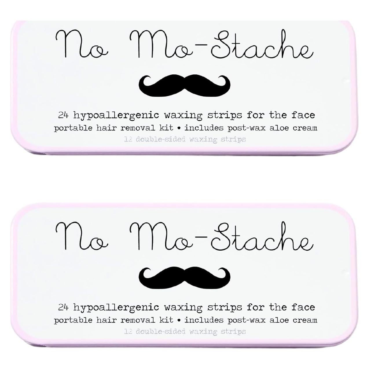 Kit de Cera para Labios Portátil No Mo-Stache - 24 Tiras