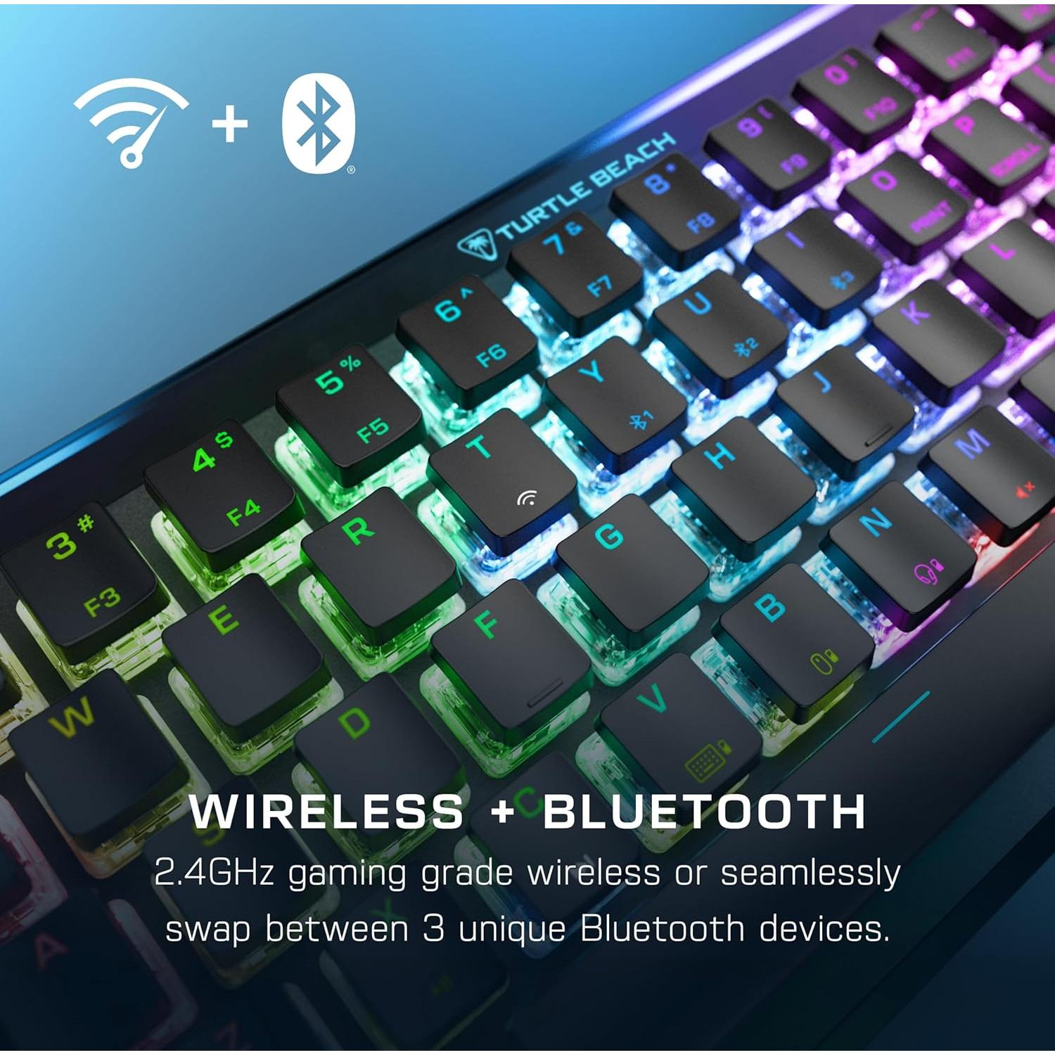 Teclado Mecánico Inalámbrico Turtle Beach Vulcan II Mini 65%