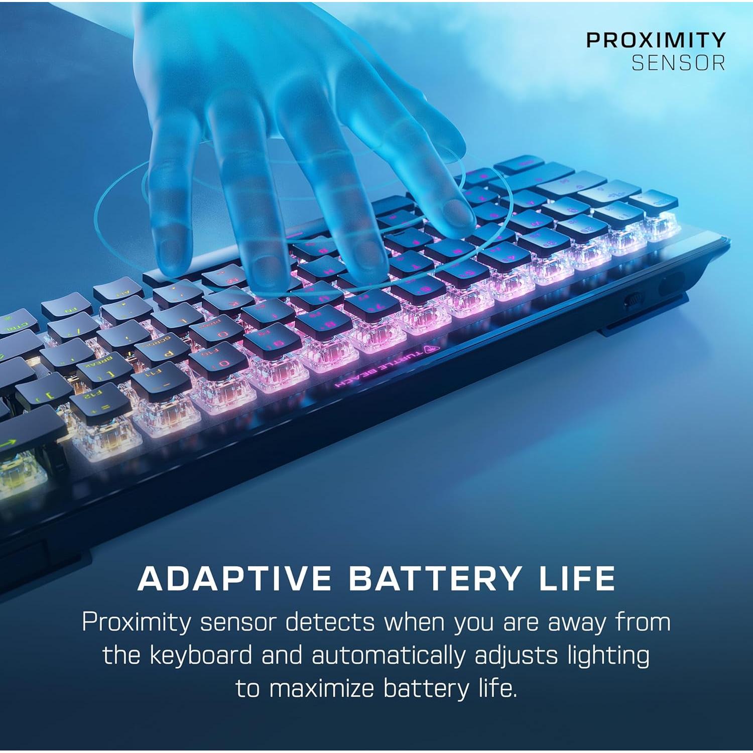 Teclado Mecánico Inalámbrico Turtle Beach Vulcan II Mini 65%